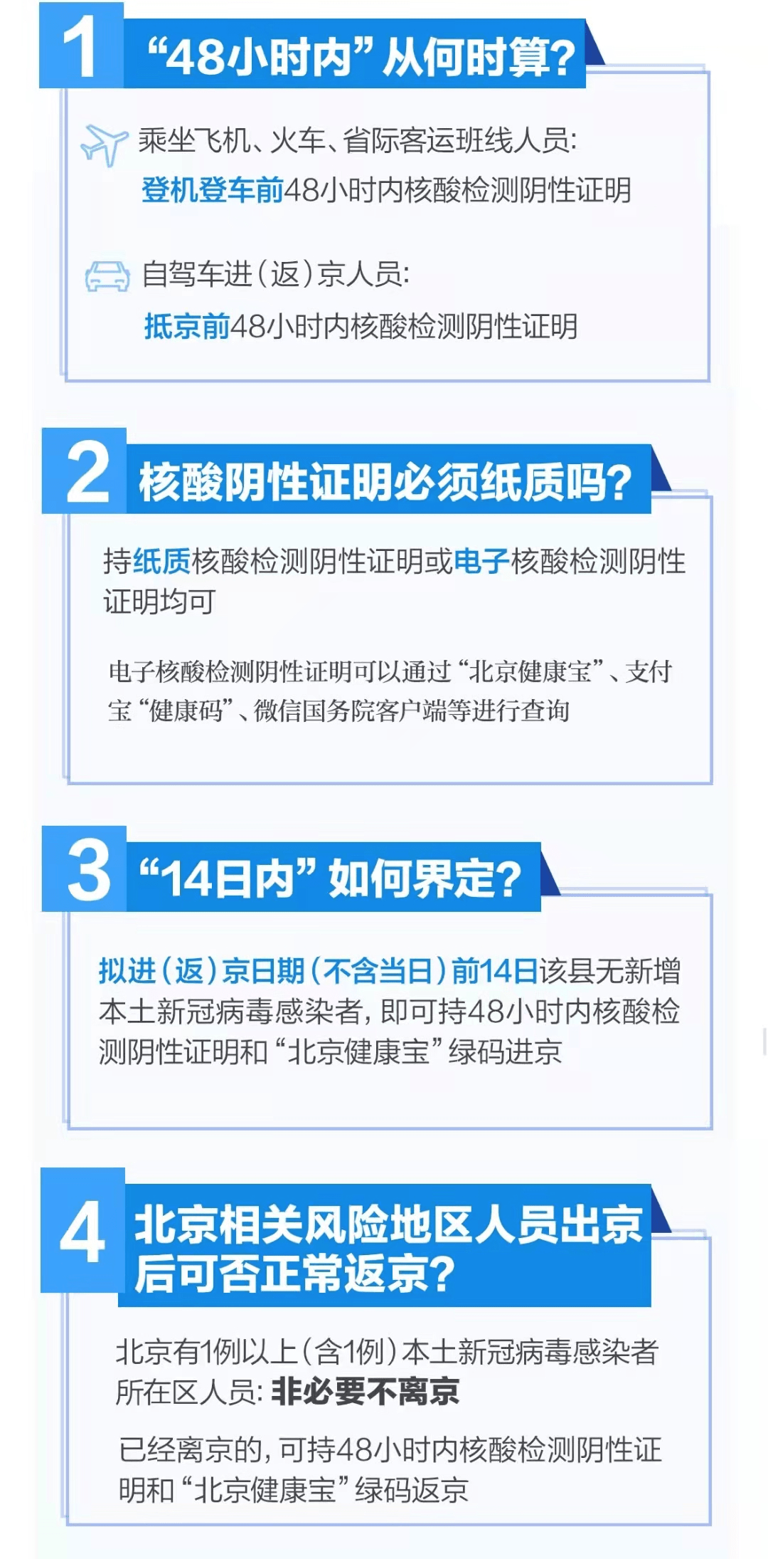 离京返京人员最新政策全面解读